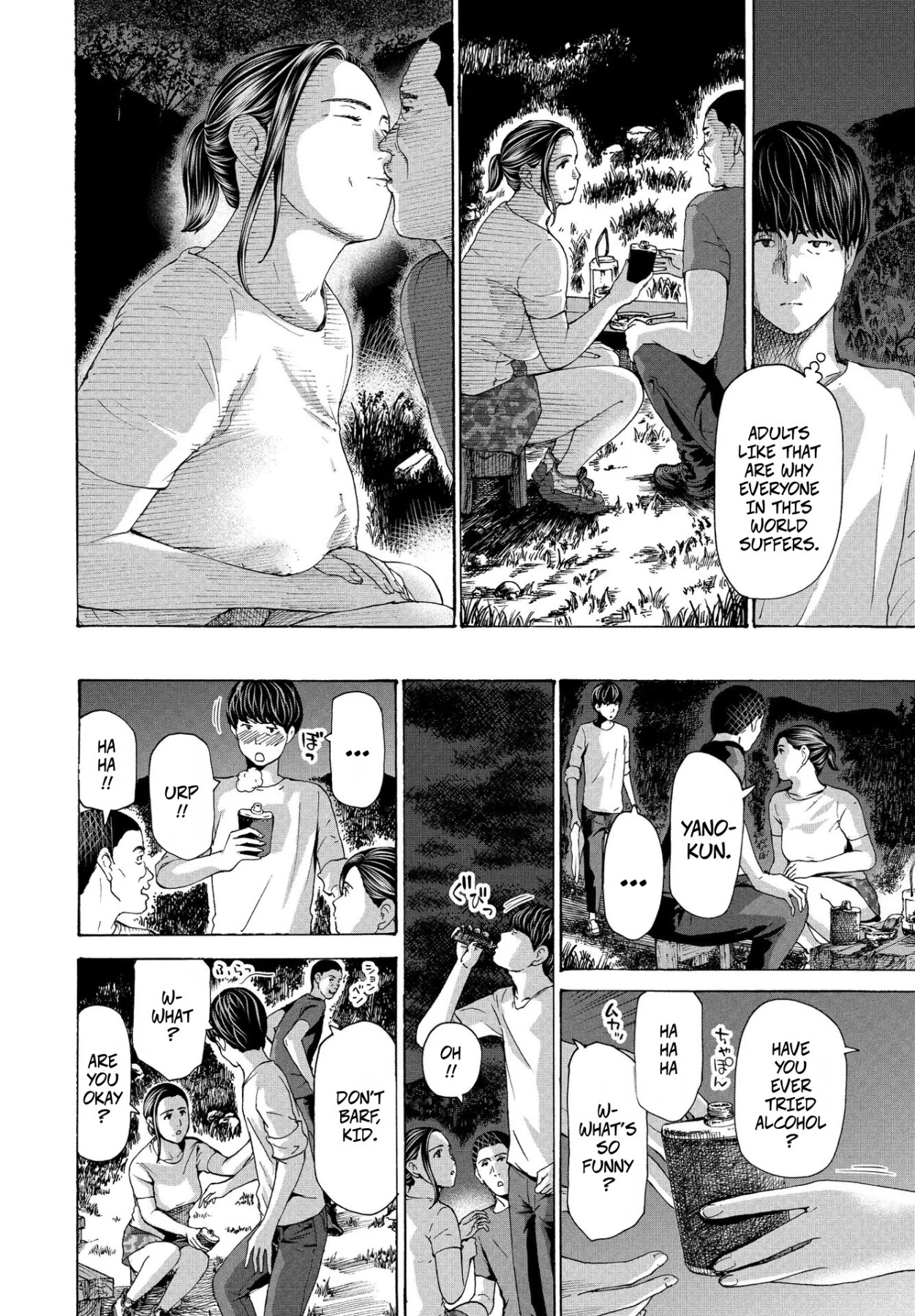 Hentai Manga Comic-At the Shelter-Read-42